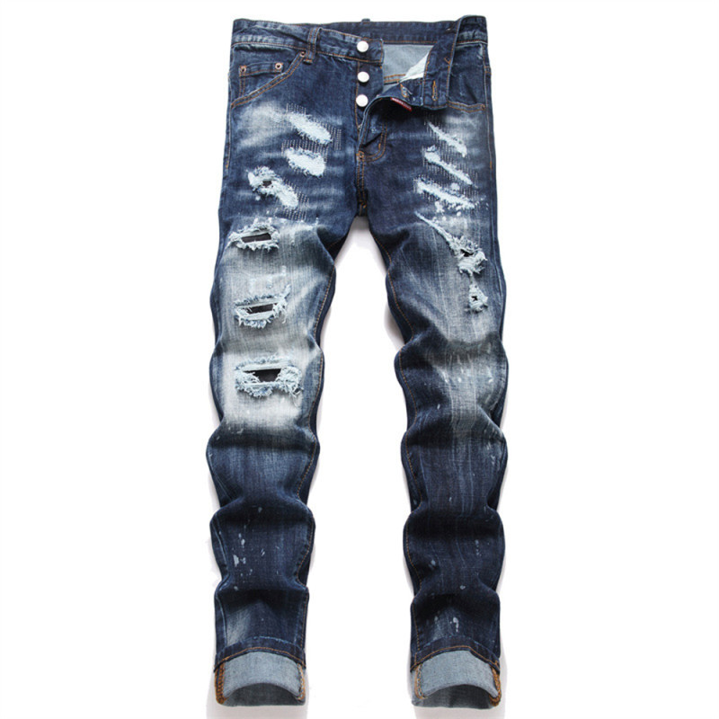 Men Classic Jeans Trousers Suit Pant Bottoms Joggers Clothes Women
