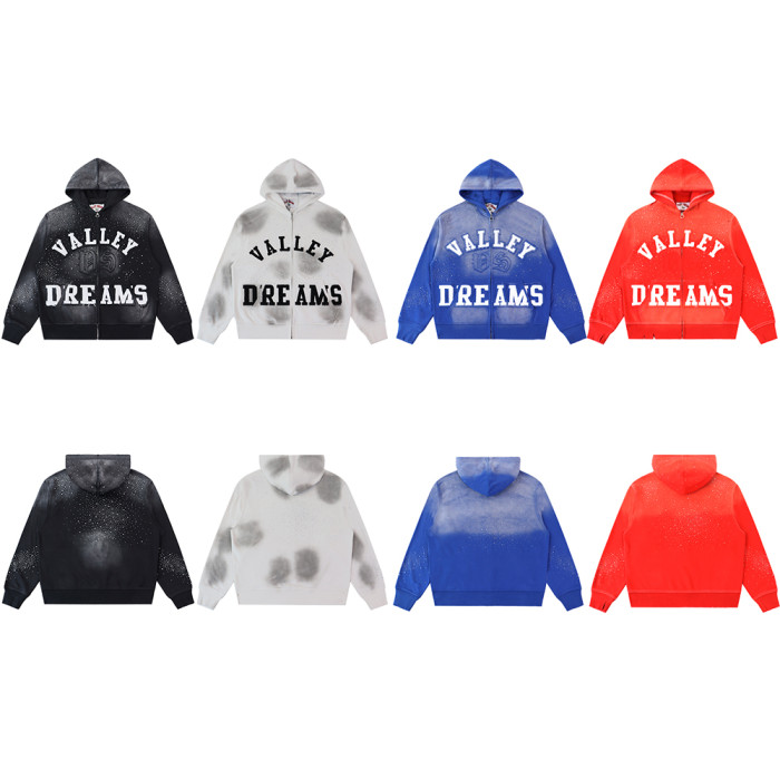 Men Women Zipper Hoodies Hooded Sweatshirt Tee Pullover Tops Sweats Unisex Teen Outfits