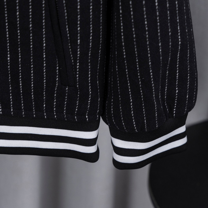 Men Long Sleeve Baseball Jackets Leather Jersey Tops Women Tracksuit