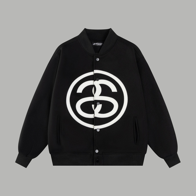 Men Long Sleeve Baseball Jackets Leather Jersey Tops Women Tracksuit