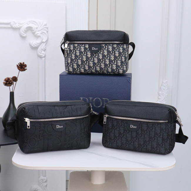 Men Messenger Shoulder Bag Leather Crossbody Sling Handbags Business Houlder Bag
