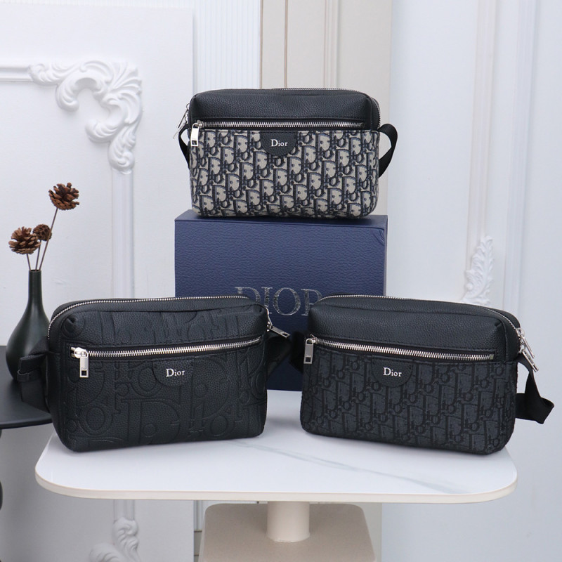 Men Messenger Shoulder Bag Leather Crossbody Sling Handbags Business Houlder Bag