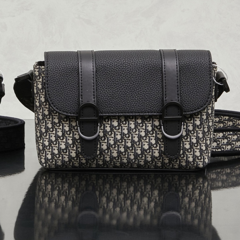 Men Messenger Shoulder Bag Leather Crossbody Sling Handbags Business Houlder Bag