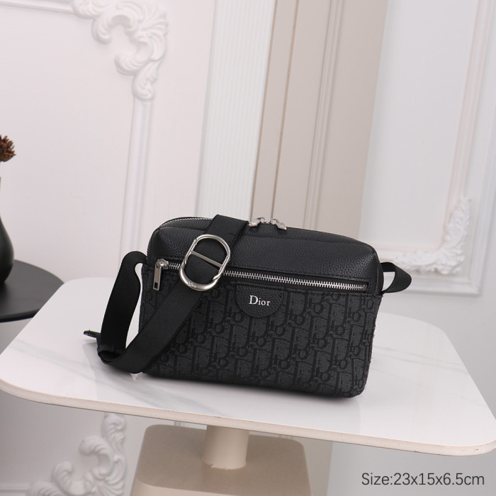 Men Messenger Shoulder Bag Leather Crossbody Sling Handbags Business Houlder Bag