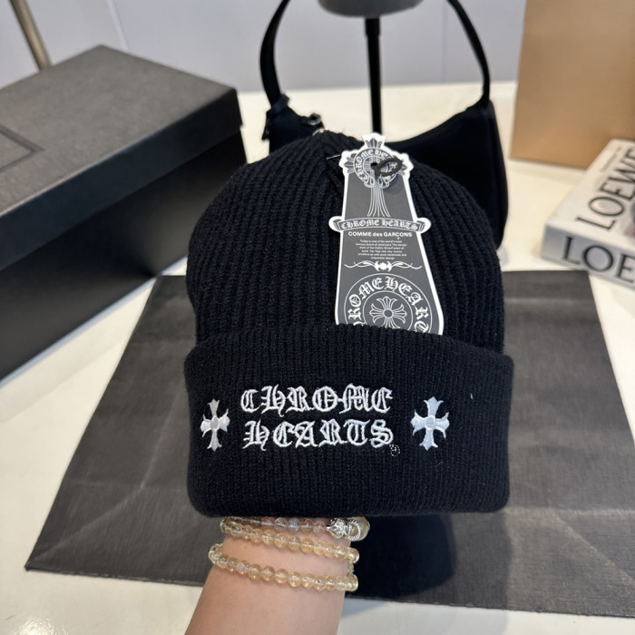 Men Women Beanie Hat Winter Wool Knitted Baggy Pull On Soft Caps