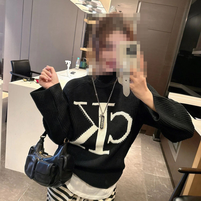 Women Men Sweatshirt T-shirt Tee Pullover Tops Hoodie Sweats Unisex Teen Outfits Knitted Sweater