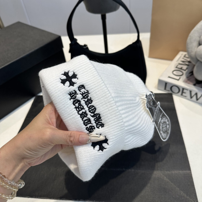 Men Women Beanie Hat Winter Wool Knitted Baggy Pull On Soft Caps