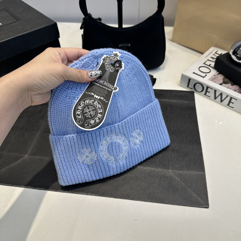 Men Women Beanie Hat Winter Wool Knitted Baggy Pull On Soft Caps