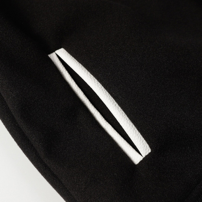 Men Long Sleeve Baseball Jackets Leather Jersey Tops Women Tracksuit