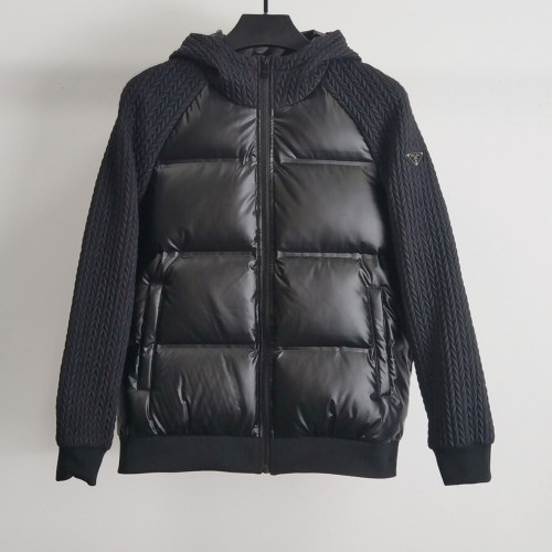 Women Men Down Jacket Hooded Coat Warm Winter Windproof Casual Parkas