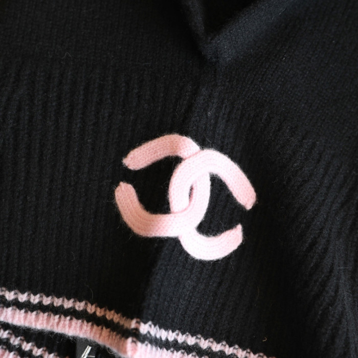 Women Men Logo Scarf Wool Cashmere Scarves Shawl Blanket Wrap Thickened Knitted Scarf