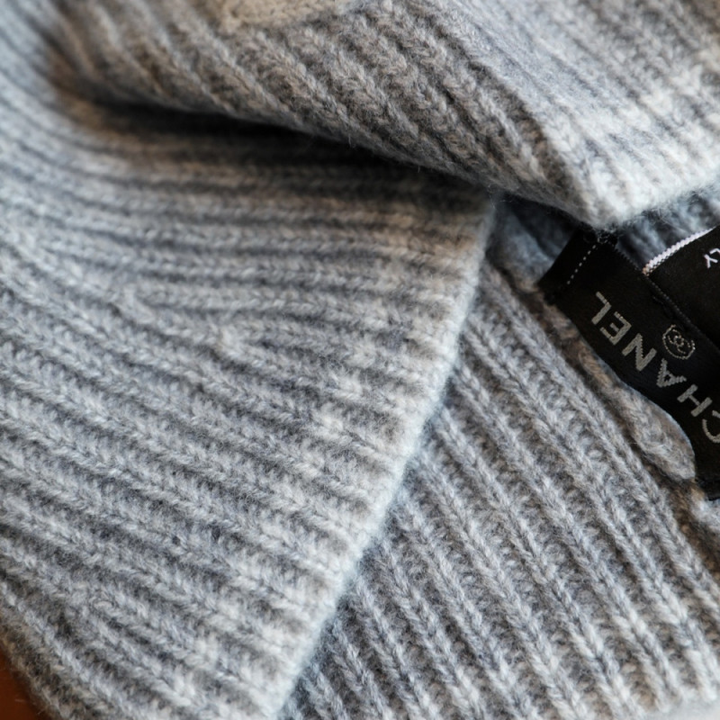 Women Men Logo Scarf Wool Cashmere Scarves Shawl Blanket Wrap Thickened Knitted Scarf