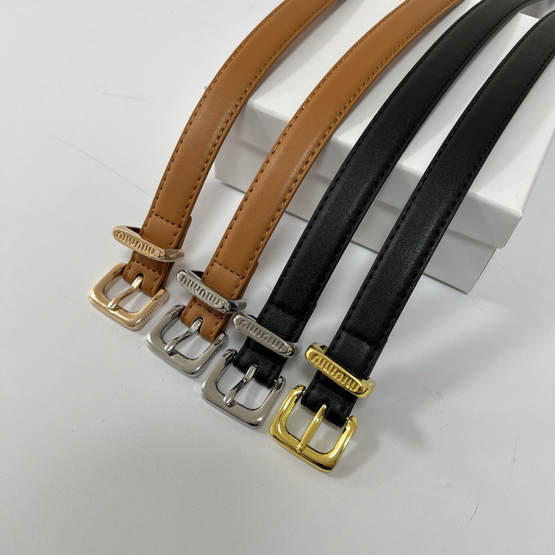Women Men Belt 1.8 cm Cowhide Leather Buckle Belt Unisex Waistband Waist Strap
