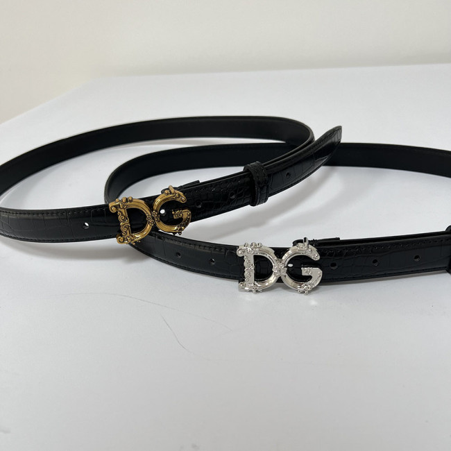 Women Men Belt 2.3cm Cowhide Leather Buckle Belt Unisex Waistband Waist Strap