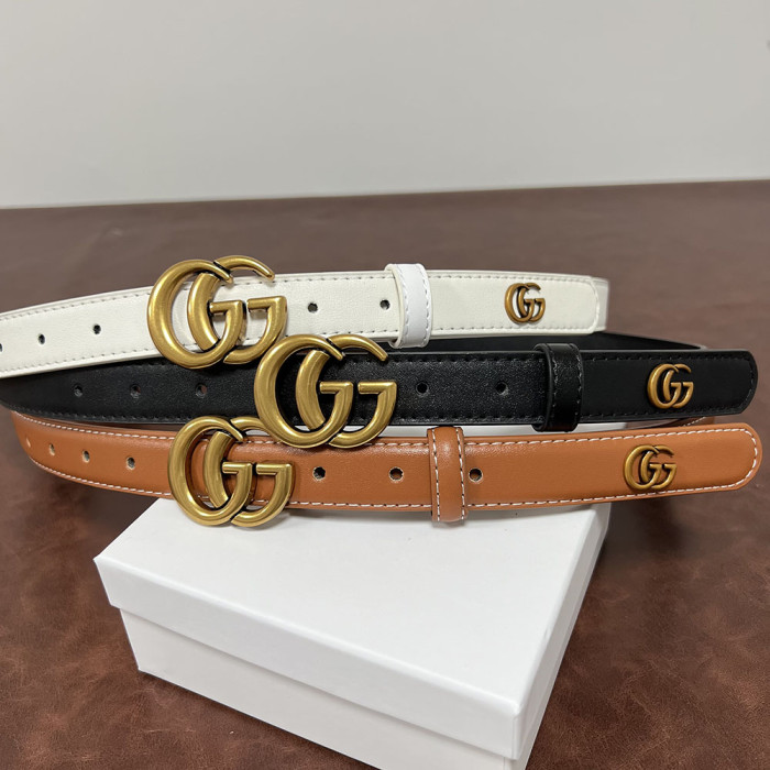 Women Men Belt 2.3 cm Cowhide Leather Buckle Belt Unisex Waistband Waist Strap