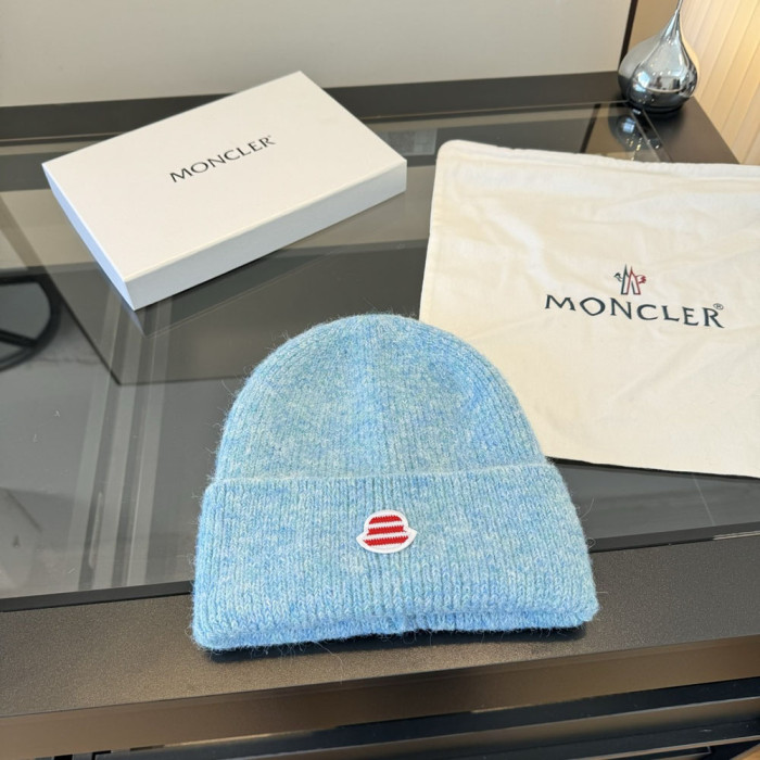 Men Women Beanie Hat Winter Wool Knitted Baggy Pull On Soft Caps