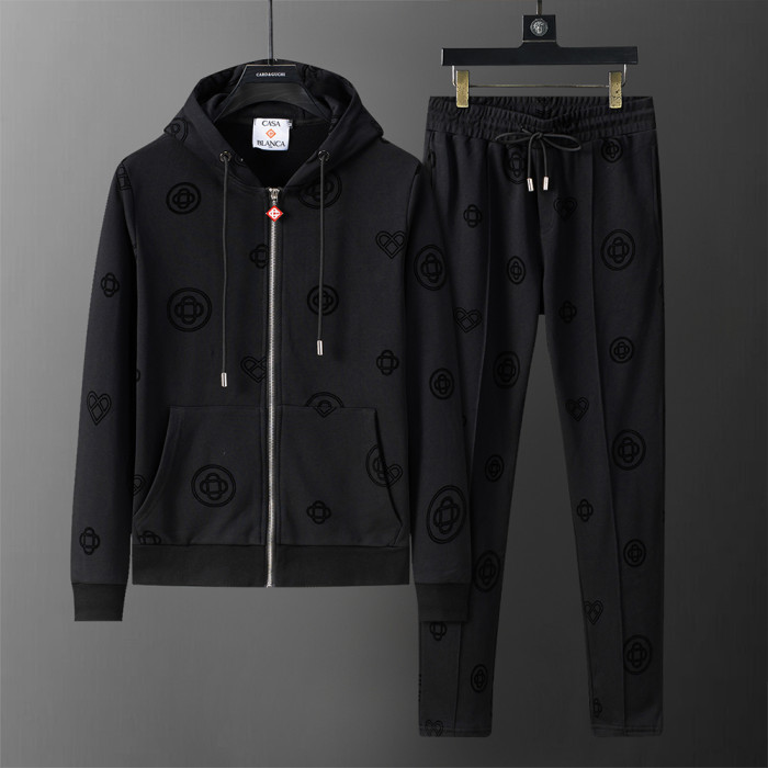 Women Men Two Piece Tracksuit Suit Hoodie Hooded Sweatshirt Pant Set Sweatwear