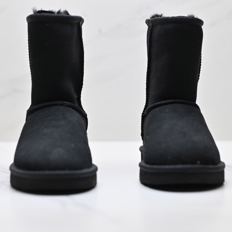 Unisex Winter Boots Shearling Lined Slip Resistant Thermal Snow Booties 35-40