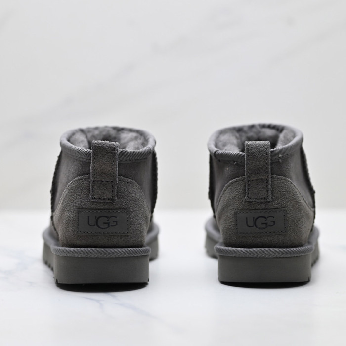 Unisex Winter Boots Shearling Lined Slip Resistant Thermal Snow Booties 35-40