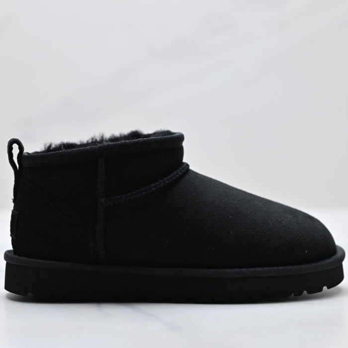 Unisex Winter Boots Shearling Lined Slip Resistant Thermal Snow Booties 35-40