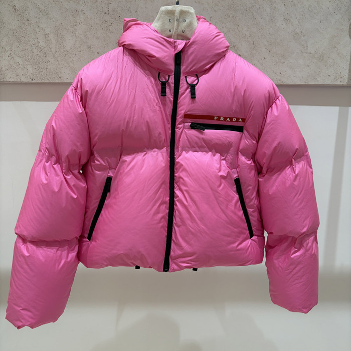 Women Men Down Jacket Hooded Coat Warm Winter Windproof Casual Parkas