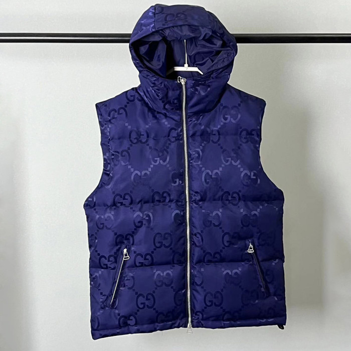 Women Men Down Jacket Down vest Hooded Coat Warm Winter Windproof Casual Parkas