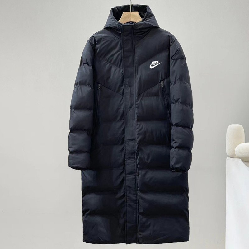 Women Men Down Jacket Hooded Coat Warm Winter Windproof Casual Parkas