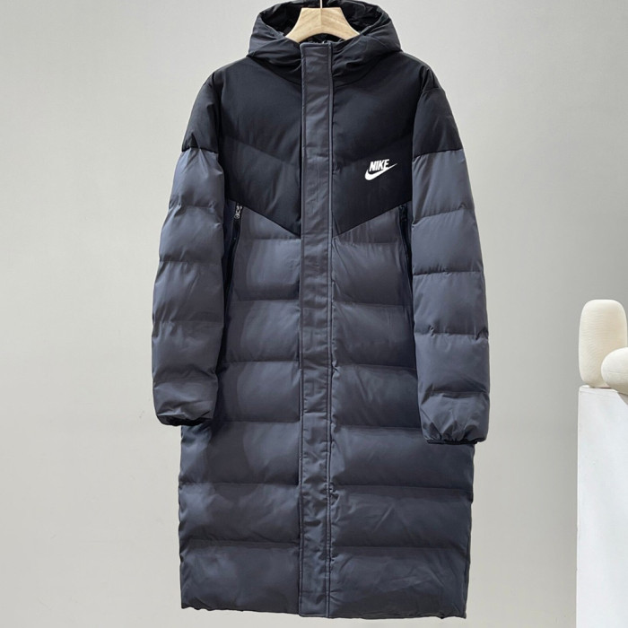 Women Men Down Jacket Hooded Coat Warm Winter Windproof Casual Parkas