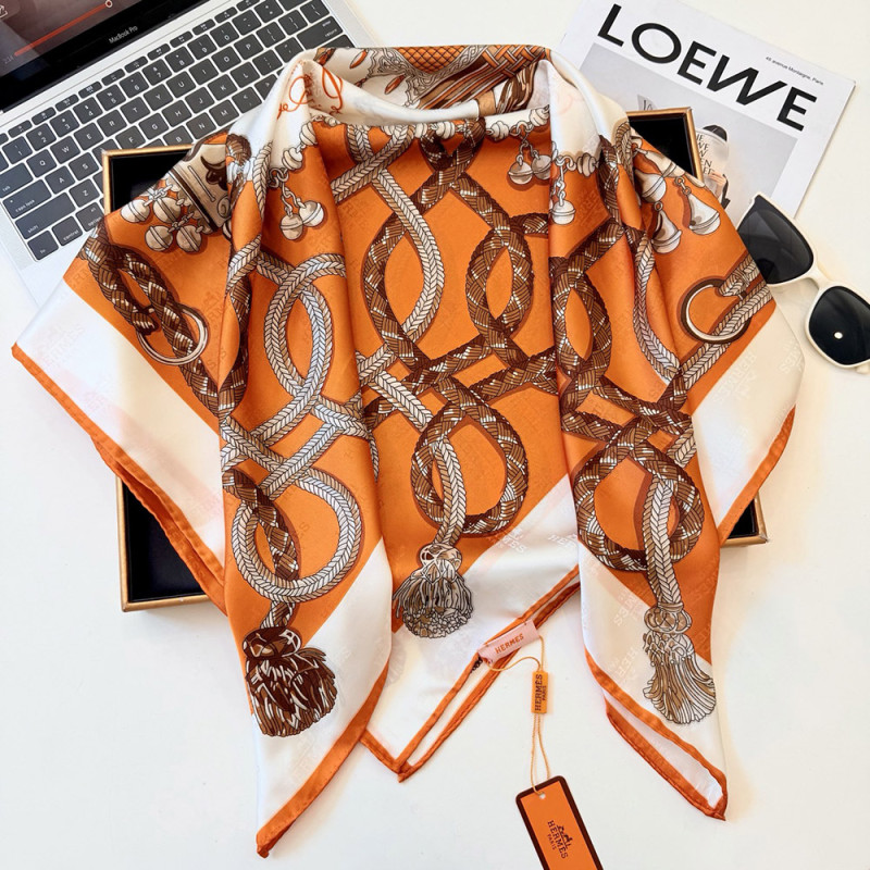 Women Men Logo Scarf Wool Cashmere Scarves Shawl Blanket Wrap Thickened Knitted Scarf