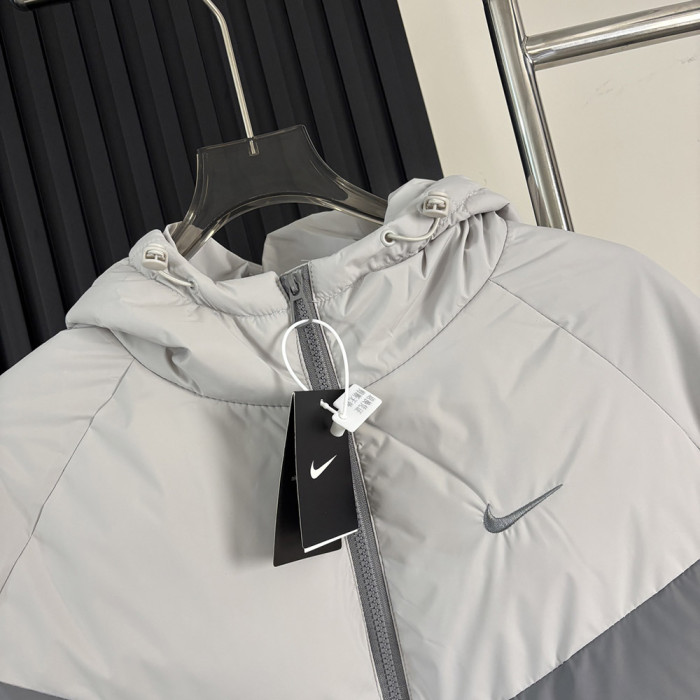 Women Men Down Jacket Hooded Coat Warm Winter Windproof Casual Parkas