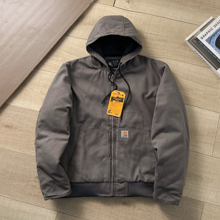 Women Men Down Jacket Hooded Coat Warm Winter Windproof Casual Parkas