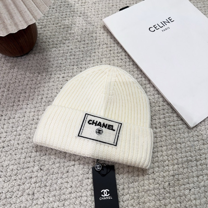 Men Women Beanie Hat Winter Wool Knitted Baggy Pull On Soft Caps