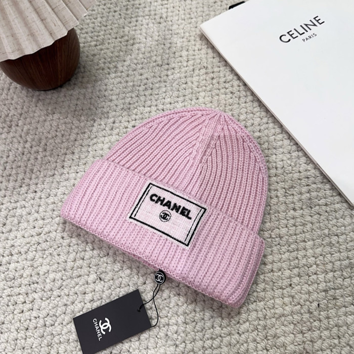 Men Women Beanie Hat Winter Wool Knitted Baggy Pull On Soft Caps