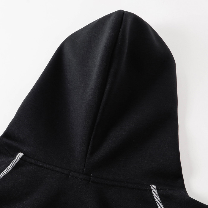 Women Men Two Piece Tracksuit Suit Hoodie Hooded Sweatshirt Pant Set Sweatwear