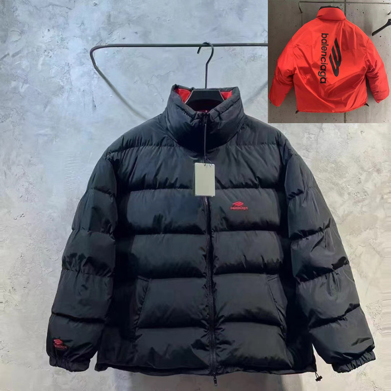 Women Men Down Jacket Hooded Coat Warm Winter Windproof Casual Parkas