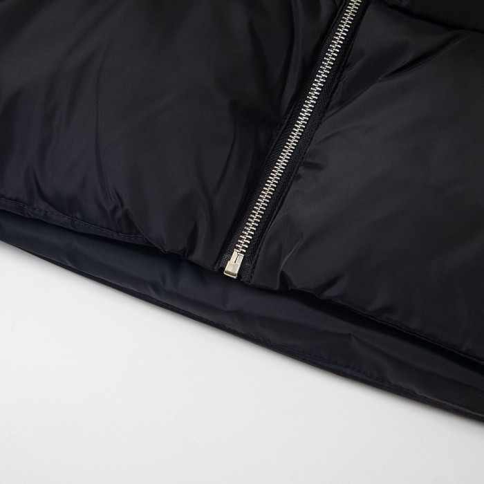 Women Men Down Jacket Hooded Coat Warm Winter Windproof Casual Parkas