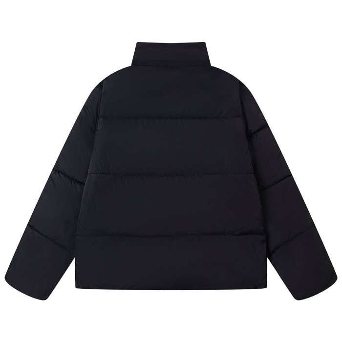 Women Men Down Jacket Hooded Coat Warm Winter Windproof Casual Parkas