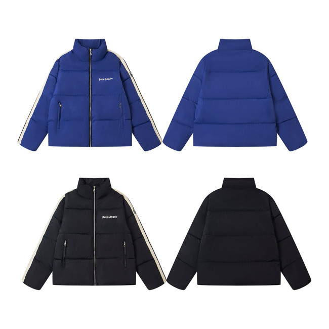 Women Men Down Jacket Hooded Coat Warm Winter Windproof Casual Parkas