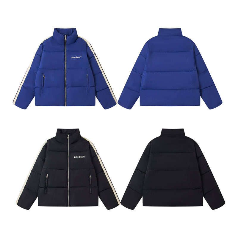 Women Men Down Jacket Hooded Coat Warm Winter Windproof Casual Parkas