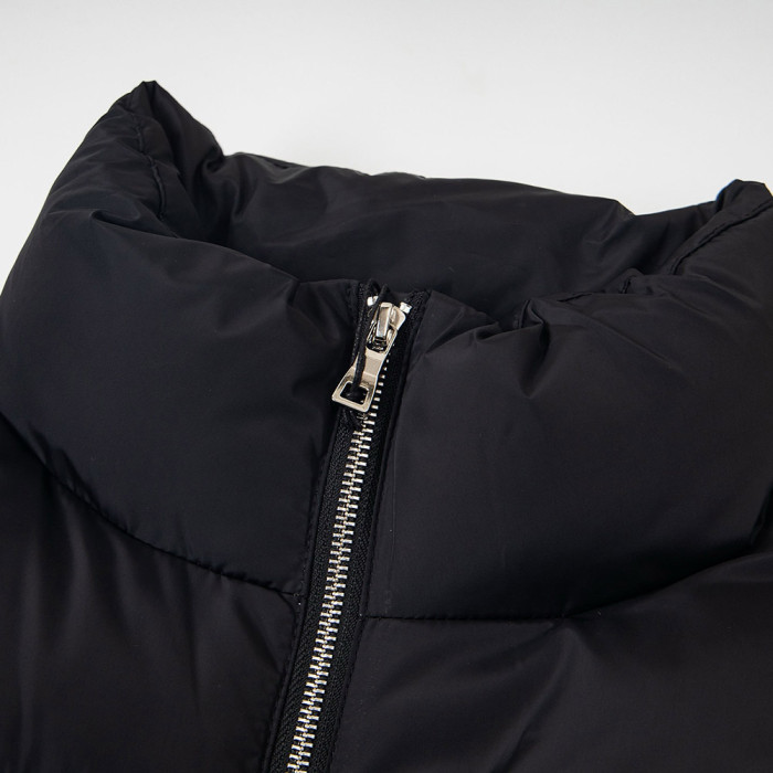 Women Men Down Jacket Hooded Coat Warm Winter Windproof Casual Parkas