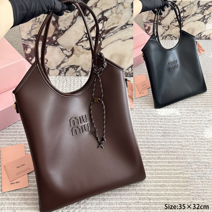 Women Vintage Leather Tote Bag Shopper Shopping Bag Top Handle Handbags