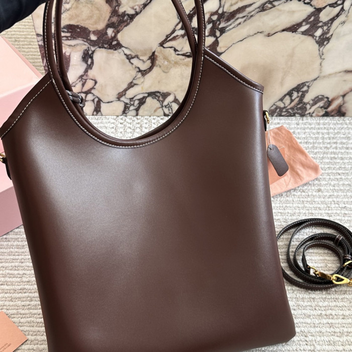 Women Vintage Leather Tote Bag Shopper Shopping Bag Top Handle Handbags