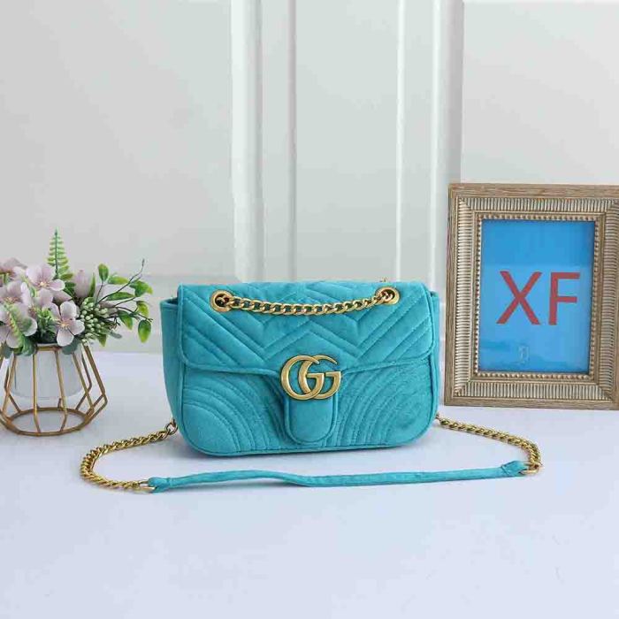 Women Chain Quilted Leather Shoulder Bag Tote Handbags Flap Bags Goods