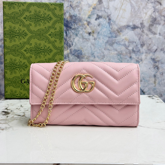 Women Chain Quilted Leather Shoulder Bag Tote Handbags Flap Bags Goods