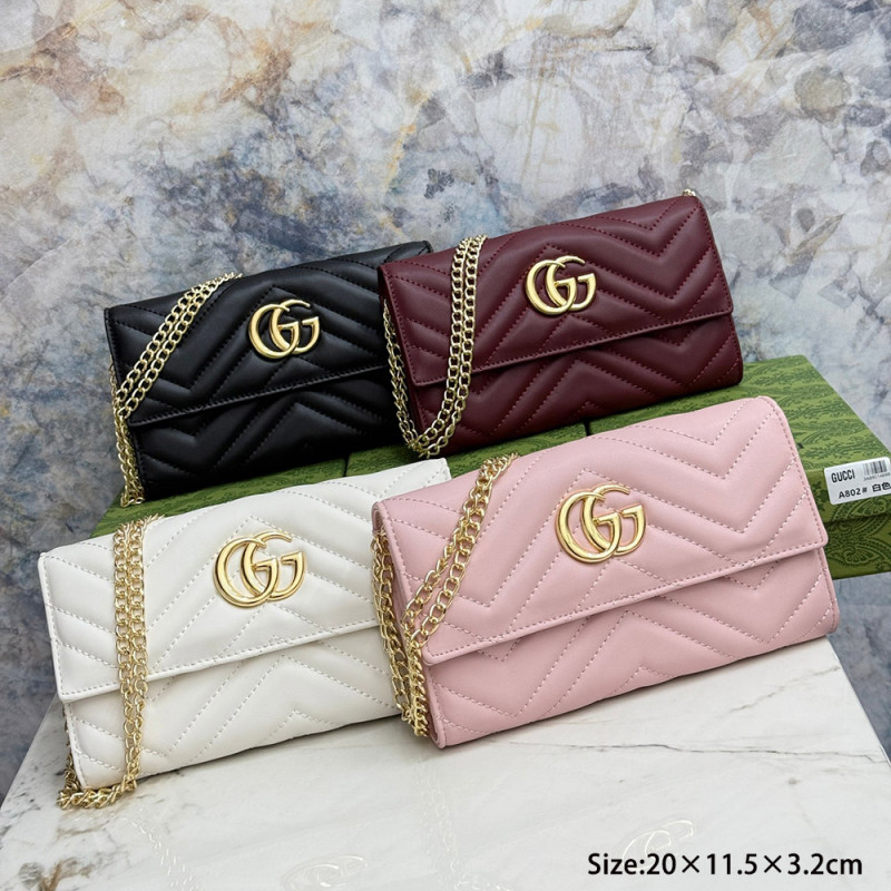 Women Chain Quilted Leather Shoulder Bag Tote Handbags Flap Bags Goods