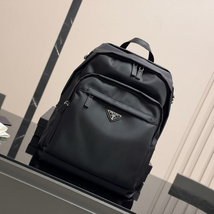 Men Women Backpack Nylon Multipocket Outdoor Sports School Bag Travel Laptop Bag 40 CM