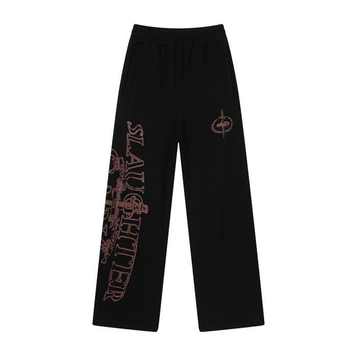 Women Men Tracksuit Sport Wear Pant Bottoms Trousers Outfits Trousers Sweat Pants Casual Pants