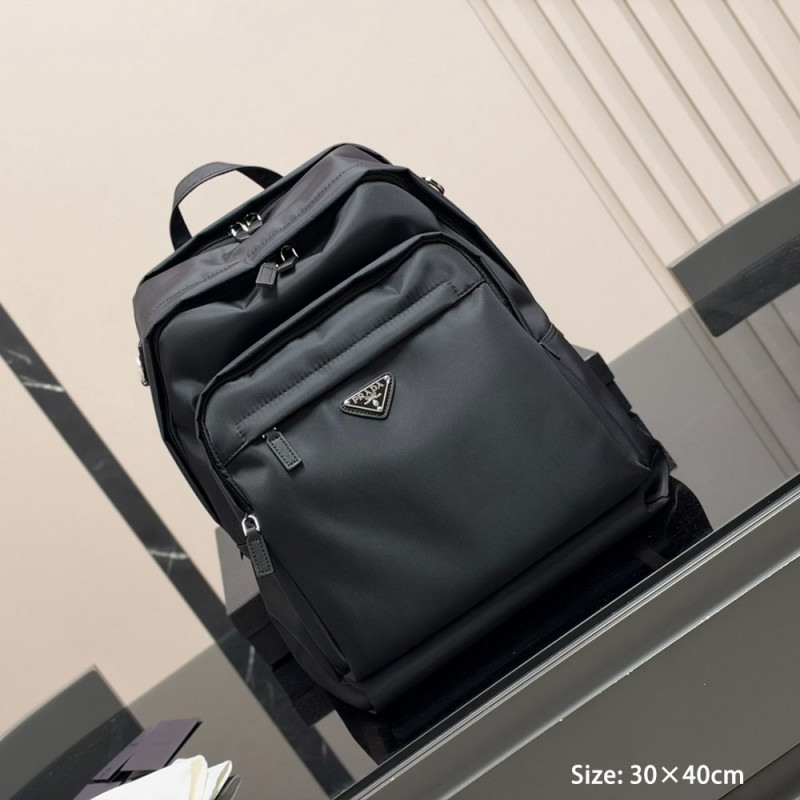Men Women Backpack Nylon Multipocket Outdoor Sports School Bag Travel Laptop Bag 40 CM