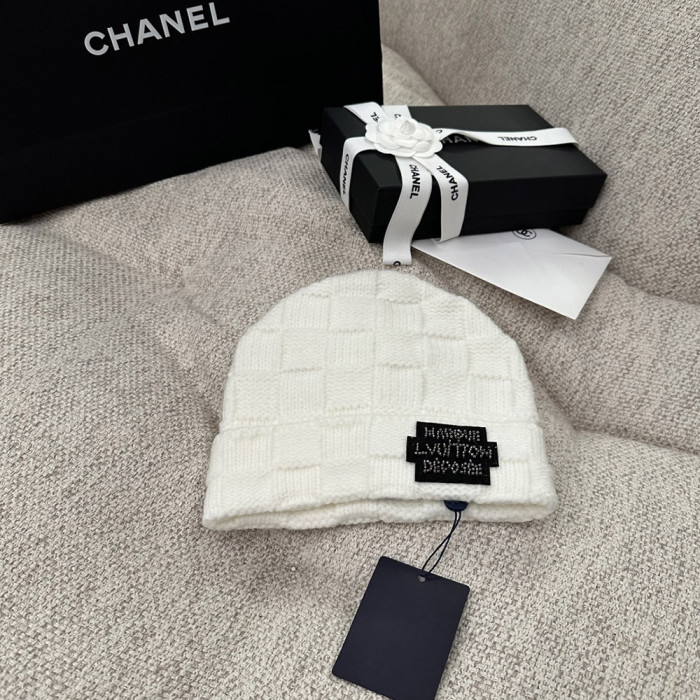 Men Women Beanie Hat Winter Wool Knitted Baggy Pull On Soft Caps