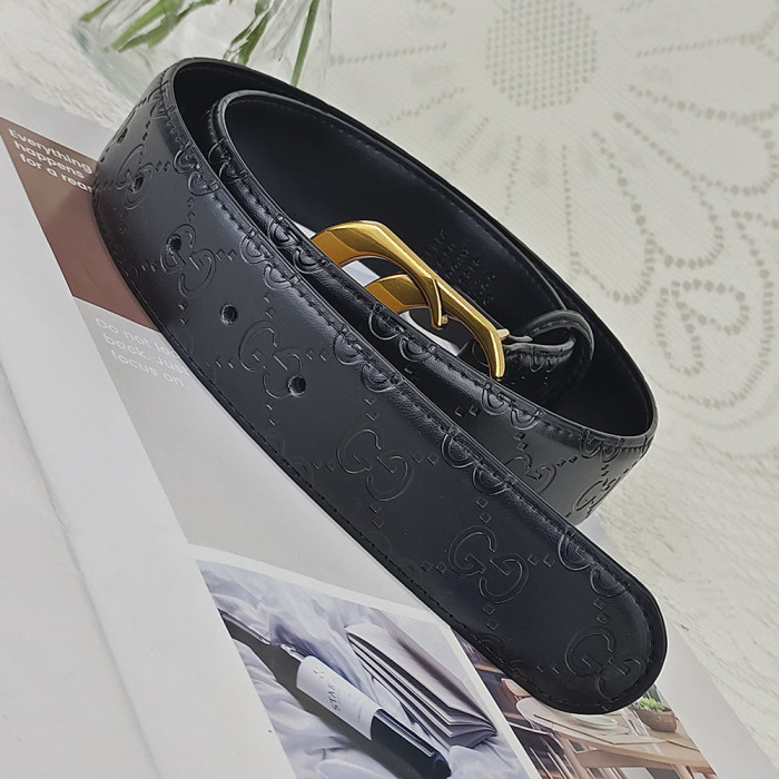 Women Men Belt 3.8cm Cowhide Leather Buckle Belt Unisex Waistband Waist Strap